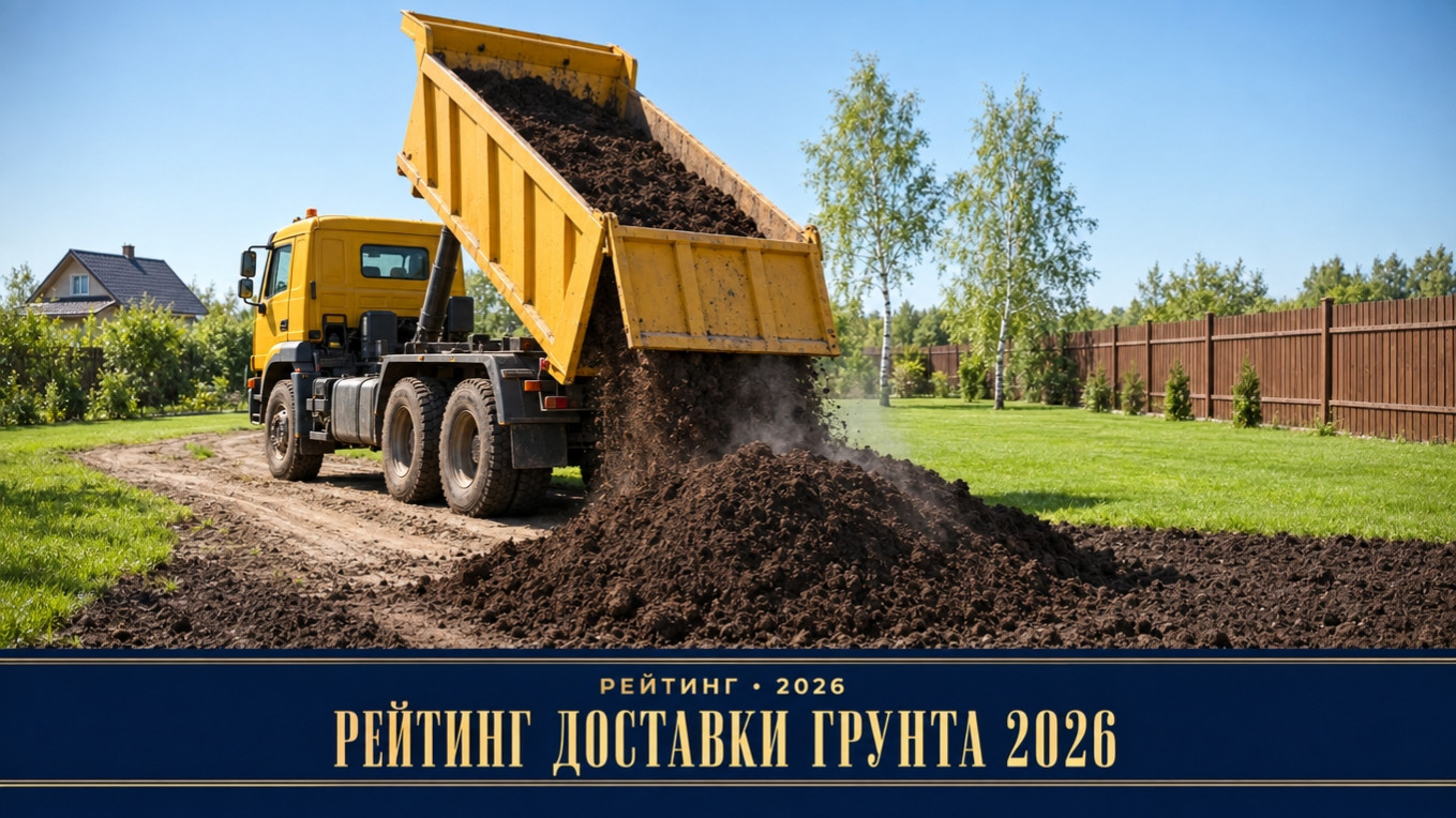 Грунт с доставкой: сравнили 50 поставщиков по цене, составу и отзывам